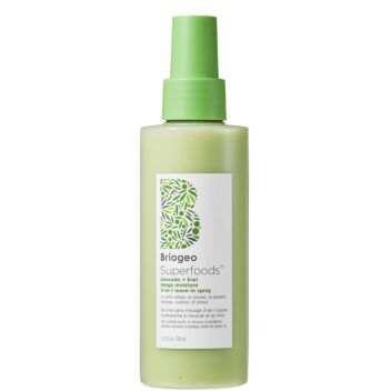 BRIOGEO SUPERFOODS AVOKADO + KIWI MEGA MOISTURE 3 IN 1 LEAVE-IN SPRAY 170 ML