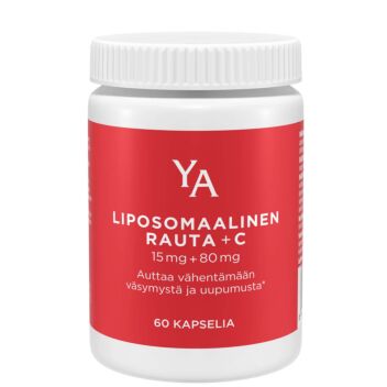 YA LIPOSOMAALINEN RAUTA+C 15+80 MG KAPS 60 kpl