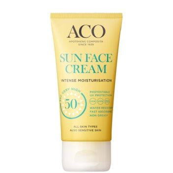 ACO SUN FACE CREAM CREAM SPF50+ HAJUSTEETON 50 ml