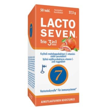 LACTO SEVEN TRIO TABL 50 KPL