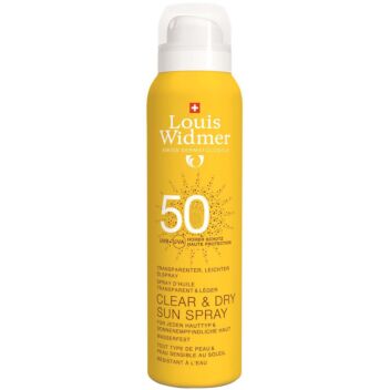 LOUIS WIDMER CLEAR & DRY SUN SPRAY SPF50 200 ML