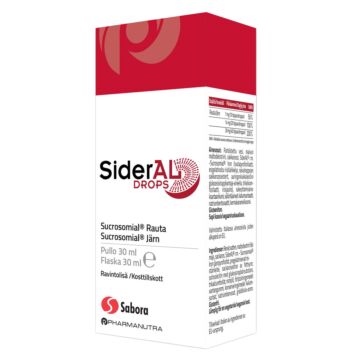 SIDERAL DROPS SUKROSOMIAALINEN RAUTA 30 ml