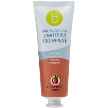 BECONFIDENT MULTIFUNCTIONAL WHITENING HAMMASTAHNA STRAWBERRY + MINT 75 ML