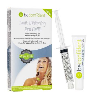 BECONFIDENT X4 TEETH WHITENING GEL PRO REFILL TÄYTTÖPAKETTI