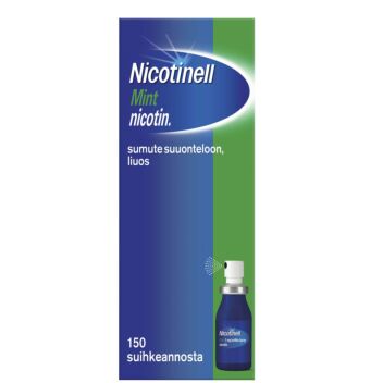 NICOTINELL MINT SUMUTE SUUONTELOON, LIUOS 1MG/SUIHKE