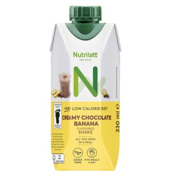 NUTRILETT VLCD COCOA & BANANA RUOKAVALIONKORVIKEJUOMA 330 ml