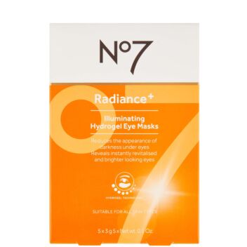 NO7 RADIANCE+ HYDROGEL EYE MASK 5 X 3 G