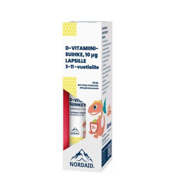 NORDAID 10 MCG D-VITAMIINISUIHKE LAPSILLE 30 ml