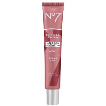 NO7 RESTORE & RENEW MULTI ACTION FACE & NECK SERUM 30 ML