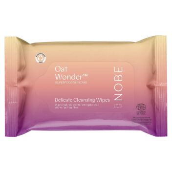 NOBE OAT WONDER DELICATE CLEANSING WIPES 25 KPL