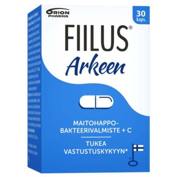 FIILUS ARKEEN +C NEUTRAALI KAPS 30 KPL