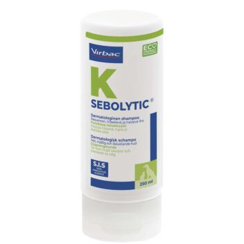 VIRBAC SEBOLYTIC DERMATOLOGINEN SHAMPOO 250 ML
