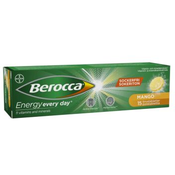 BEROCCA ENERGY MANGO PORETABL 15 kpl